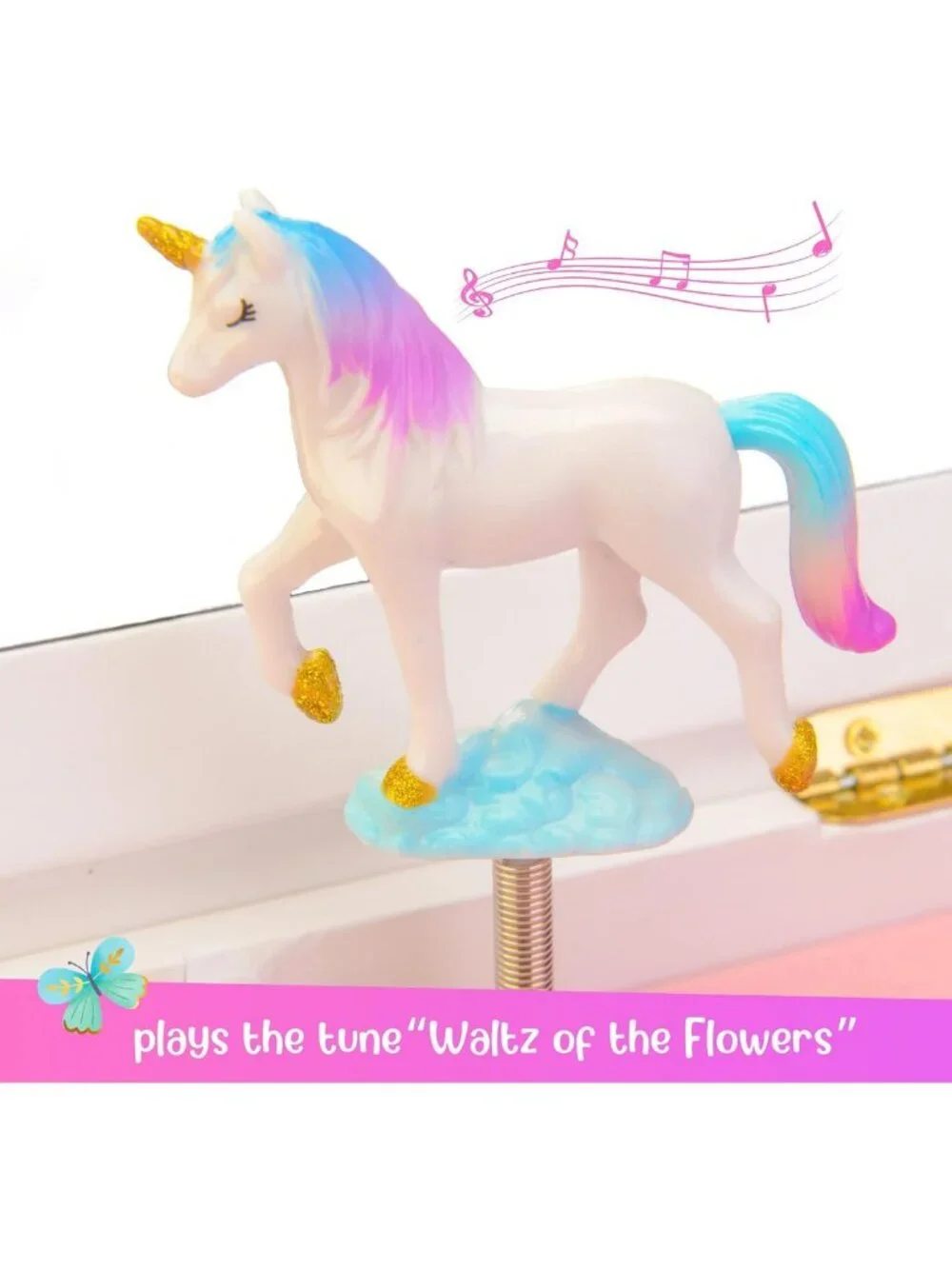 Unicorn Musical Jewelry Box for Girls - Enchanting Gift, Storage & Play